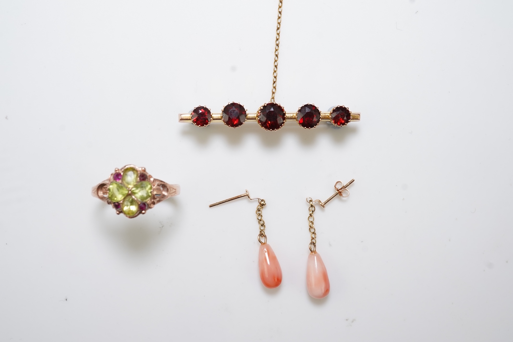 A group of jewels